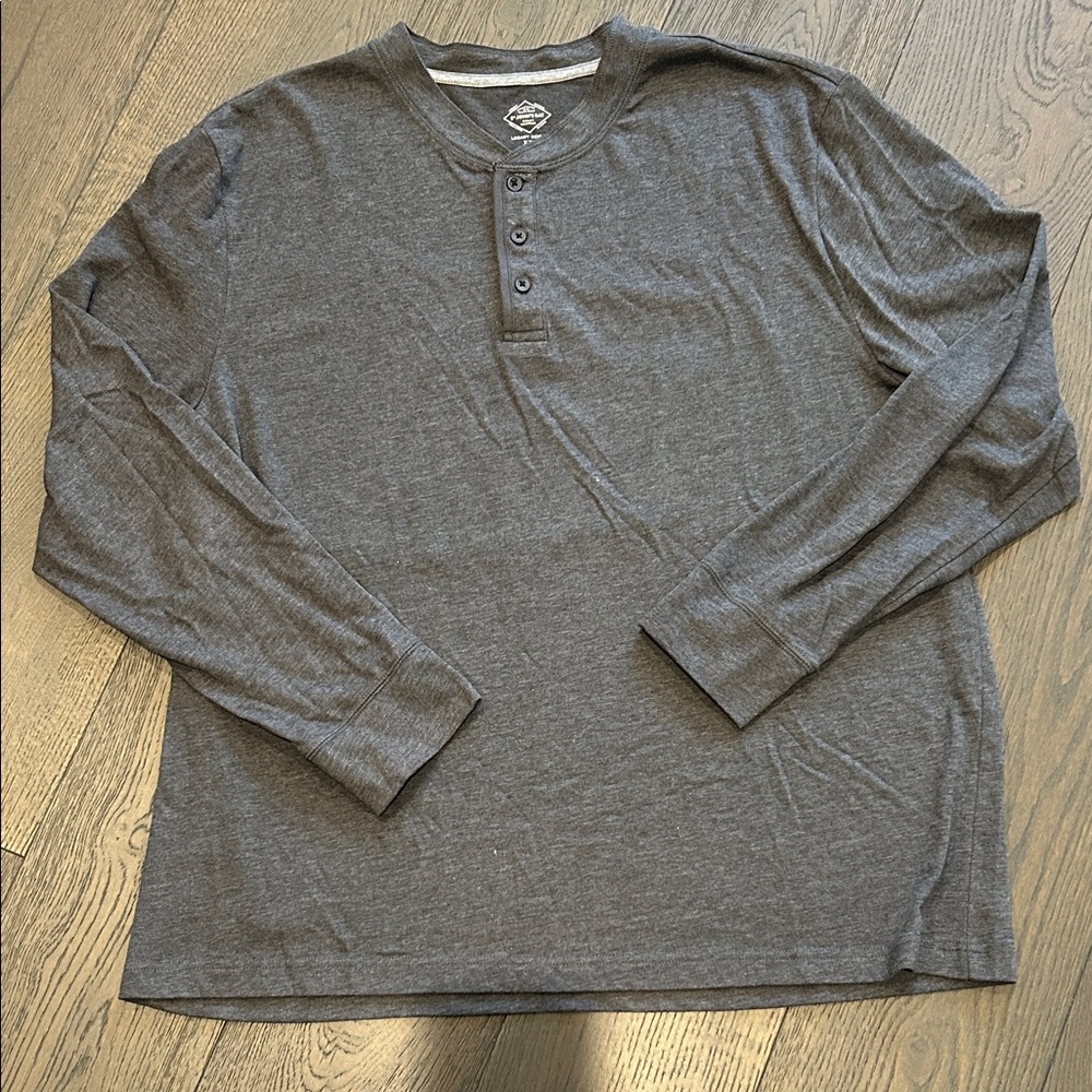 Long Sleeve Henley Shirt size XXL St. John’s Bay